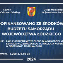 Ponad 4 mln złotych dla Szpitala w IV kwartale 2024 roku
