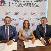 Szpital podpisał porozumienie z Akademią Piotrkowską w zakresie praktyk studenckich 